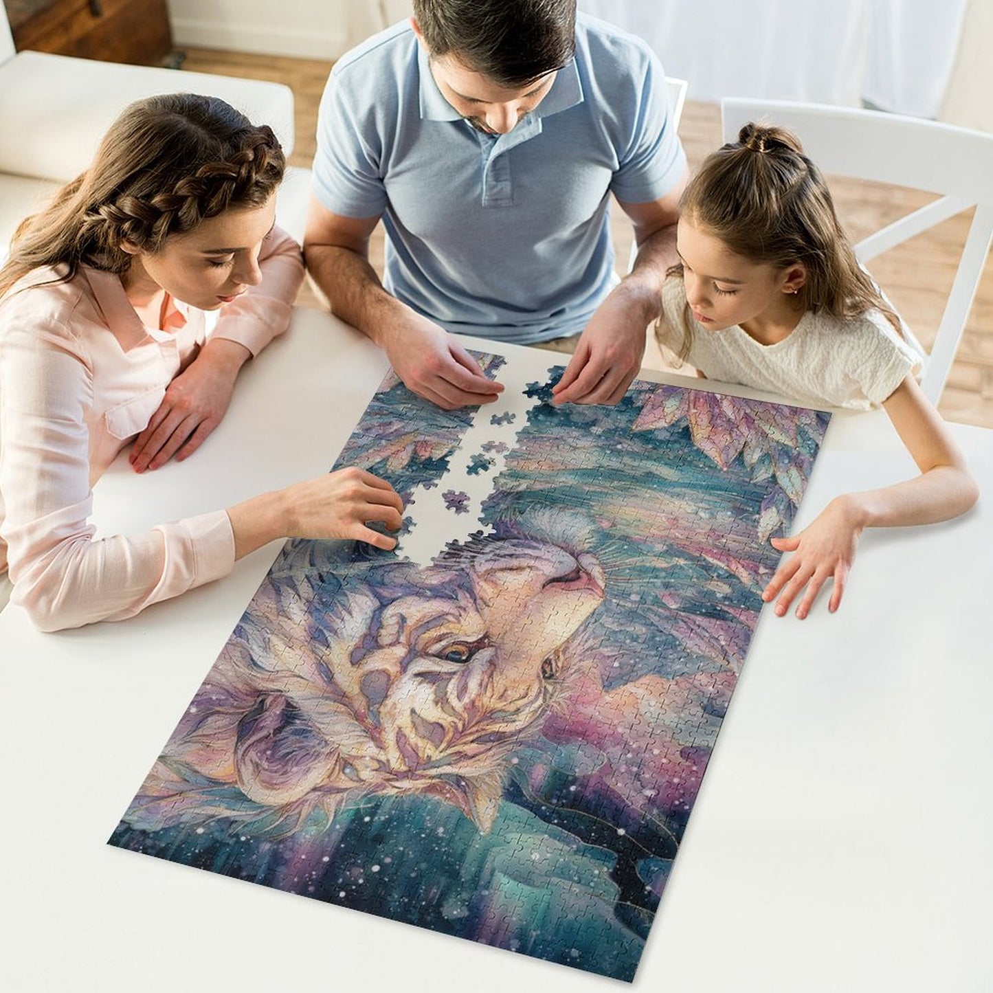 Breath of the North by Salzkatze 1000-Piece Wooden Jigsaw Puzzles (Vertical)