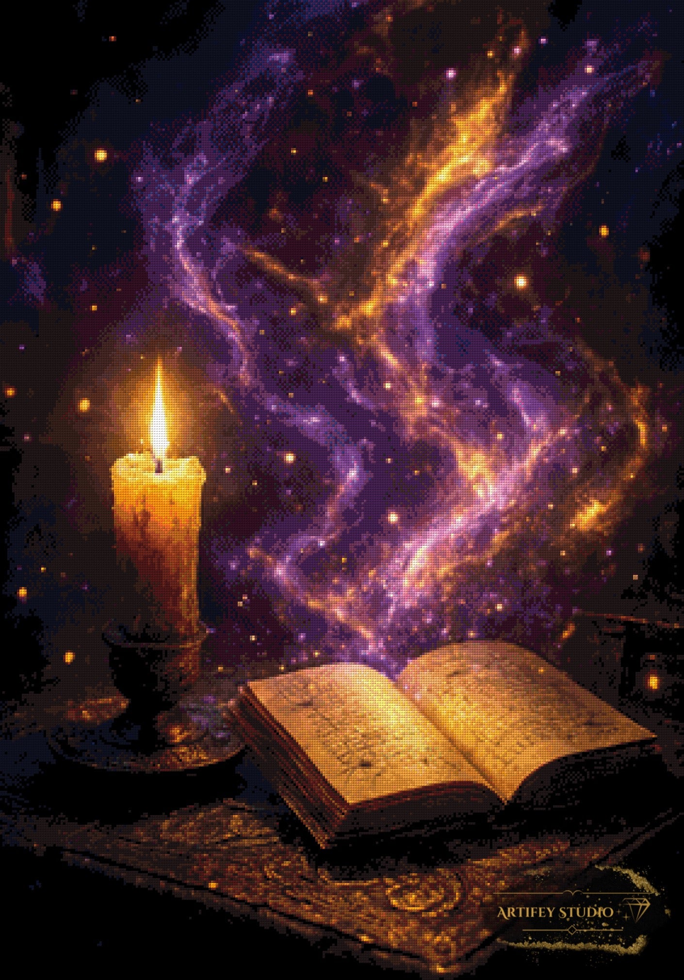 Licht der Erkenntnis by Diynamite 70x100 mit 120 Farben