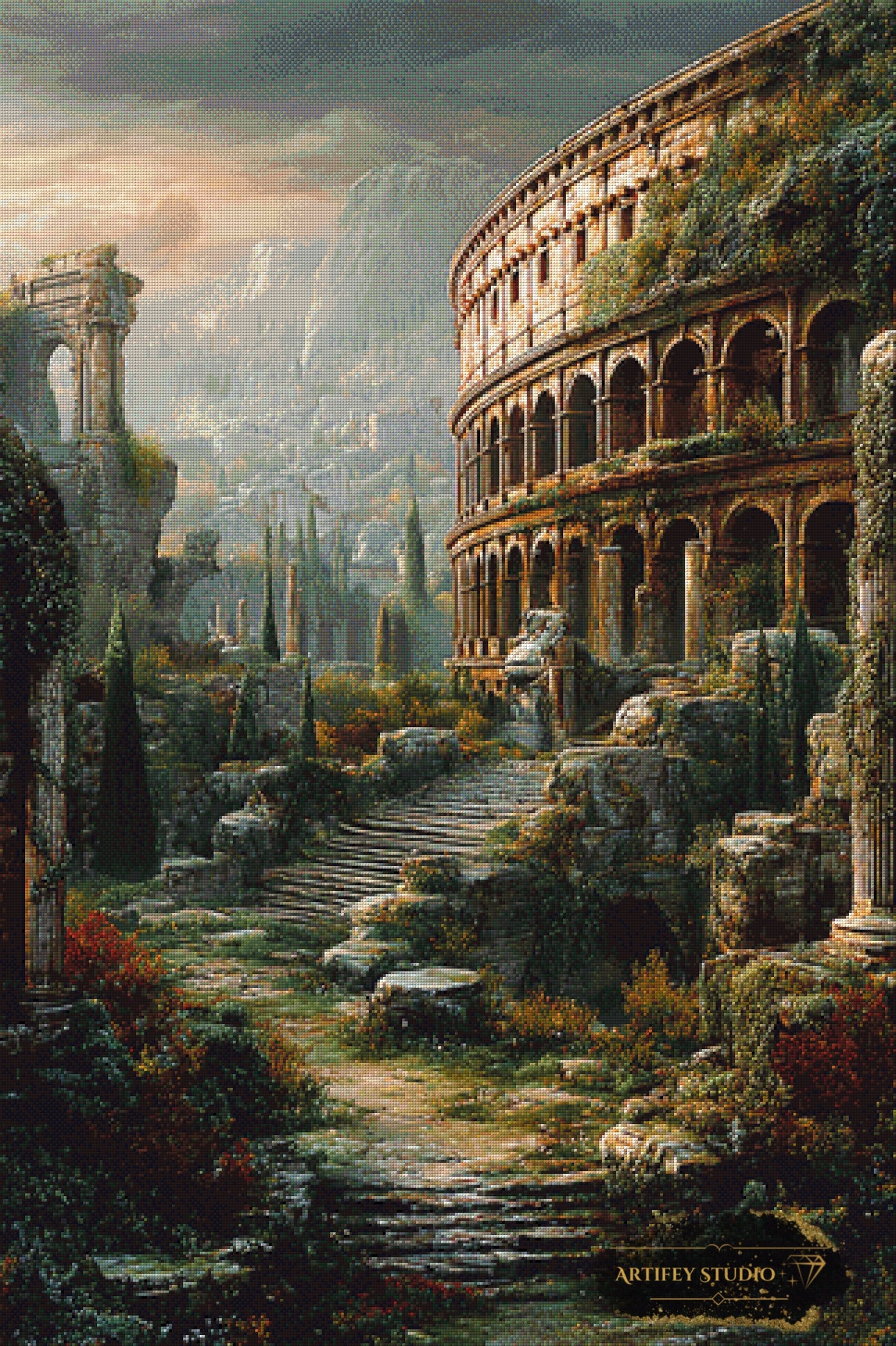 Amphitheatrum.Flavium by Morrigan 80x120 mit 170 Farben