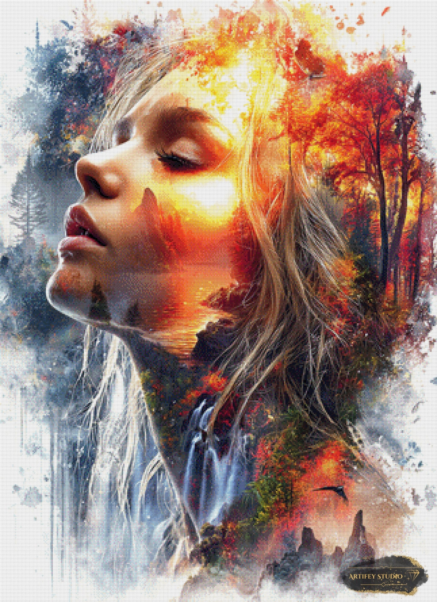 Emberveil by Artifey 80x110 mit 290 Farben