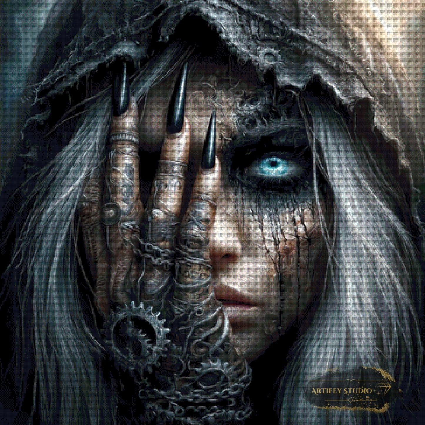 Verborgene Macht by LaViie 90x90 120 Farben