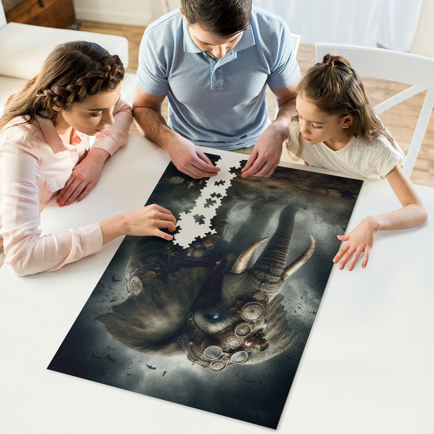 The Last Colossus by Diynamite 1000-Piece Wooden Jigsaw Puzzles (Vertical)