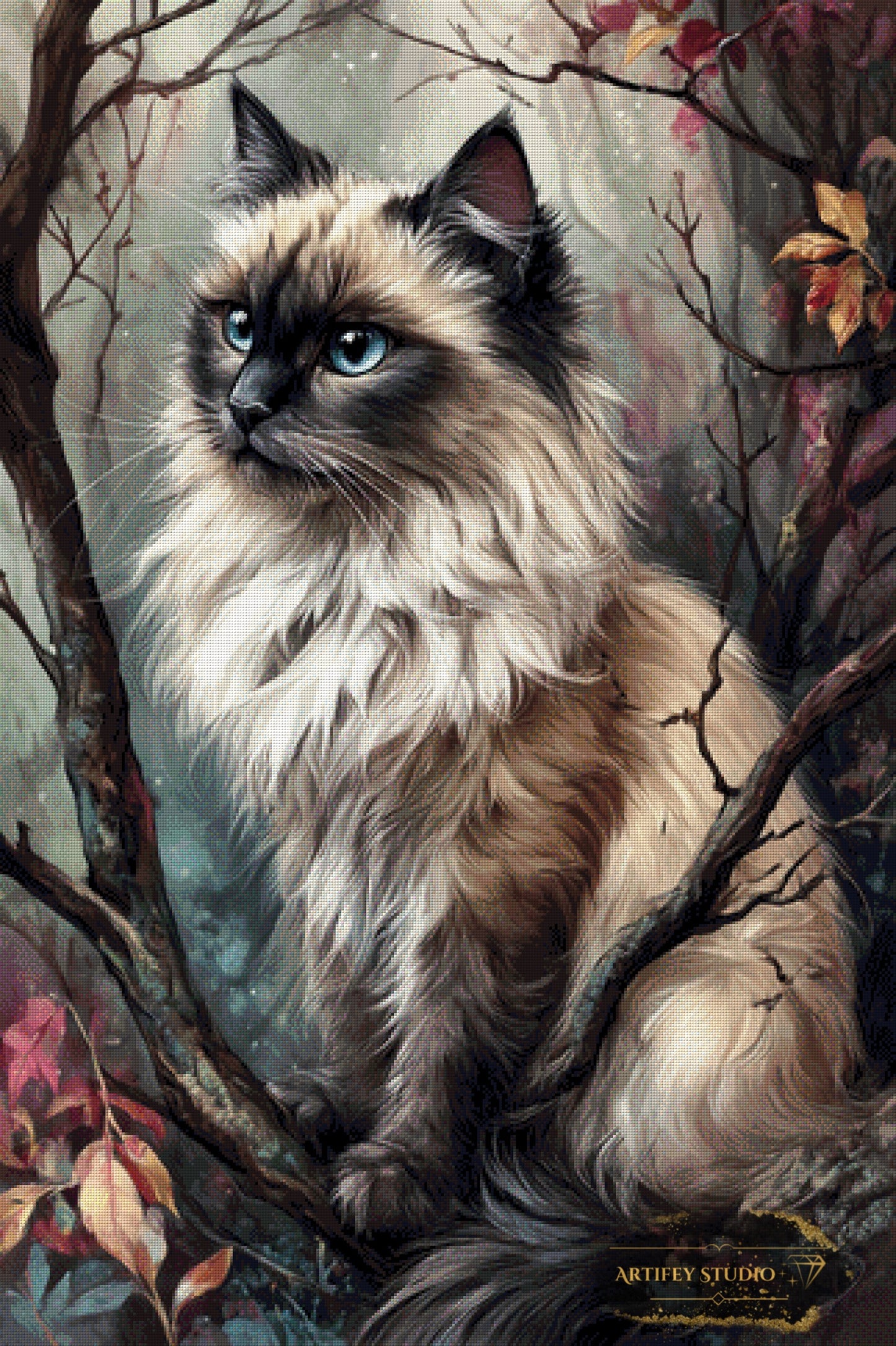 Pfötchen by Kaida 80x120 mit 140 Farben