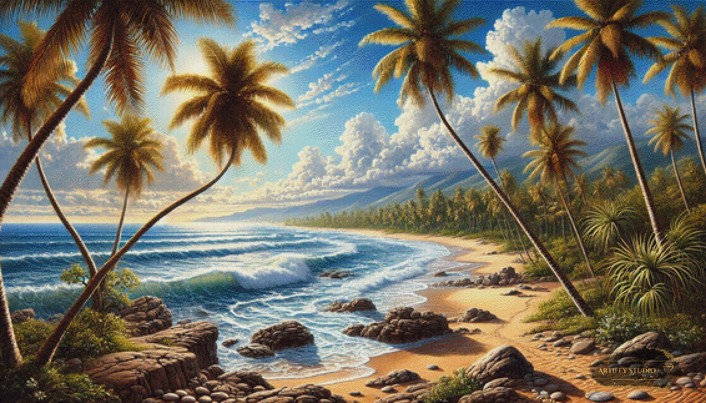 Inseltraum am Meer by Diynamite 140x80 mit 250 Farben