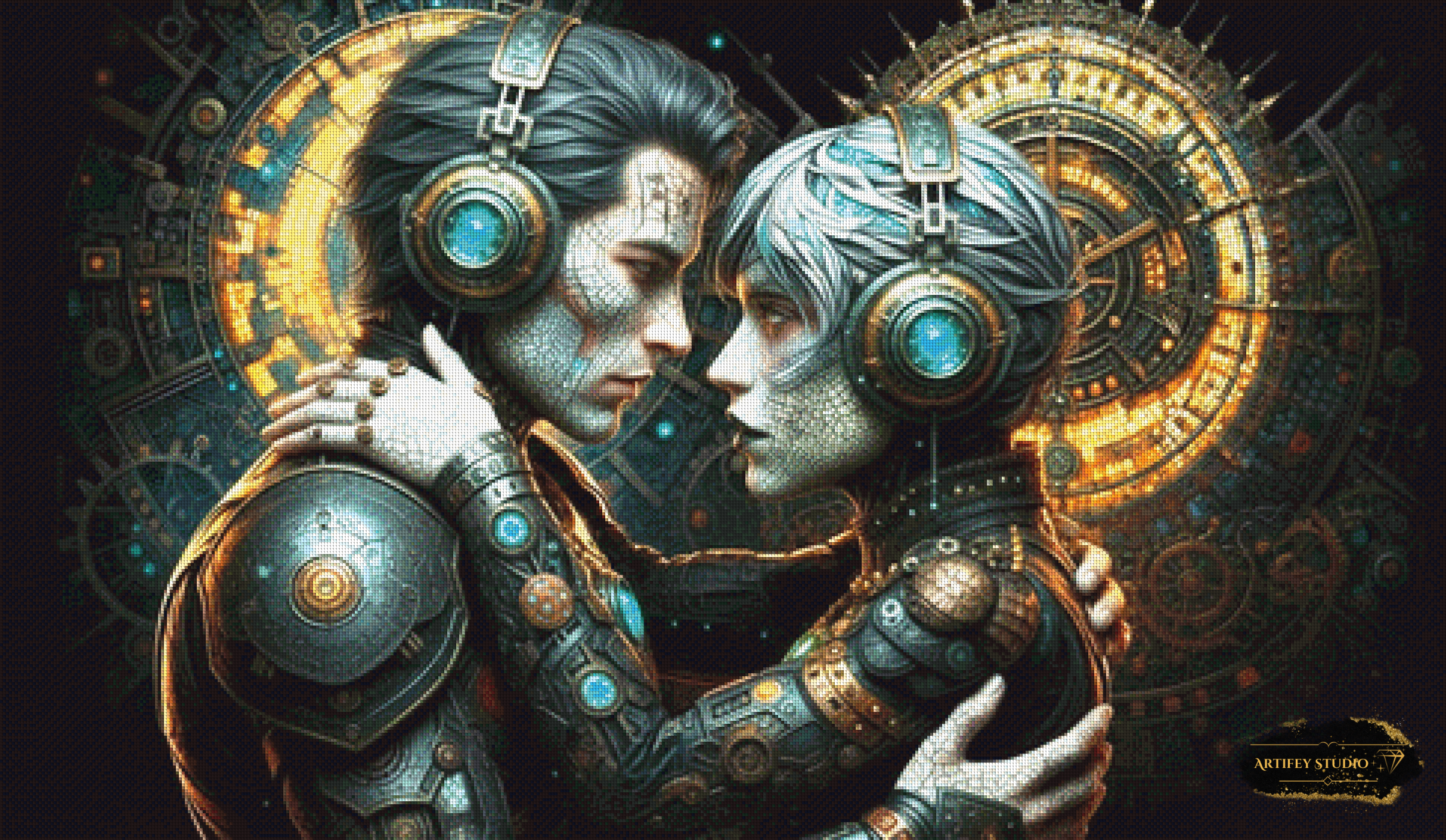 Harmony in Gear by MAD 120x70 with 200 Colors