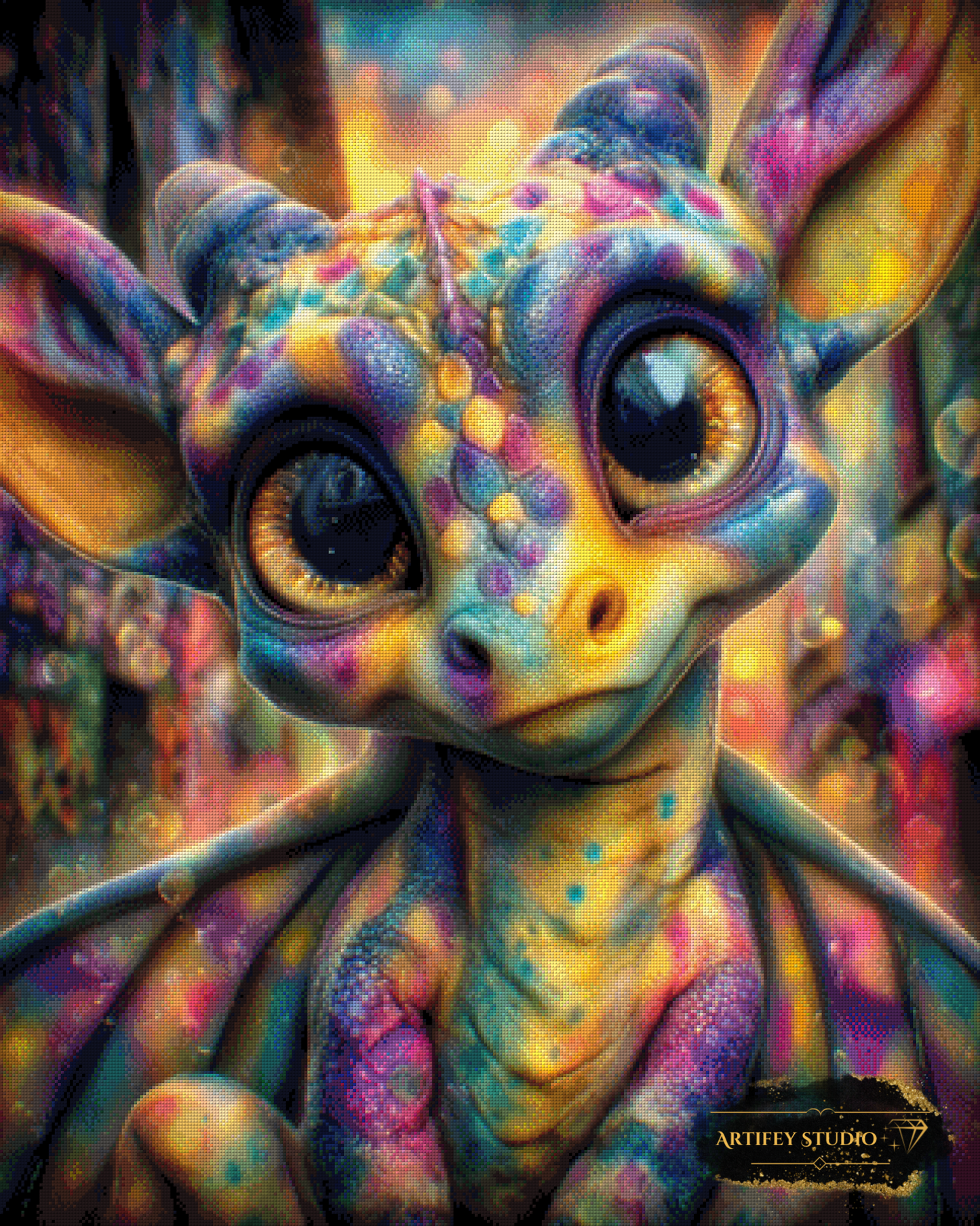 Huanglong by Morrigan 80x100 with 360 colors