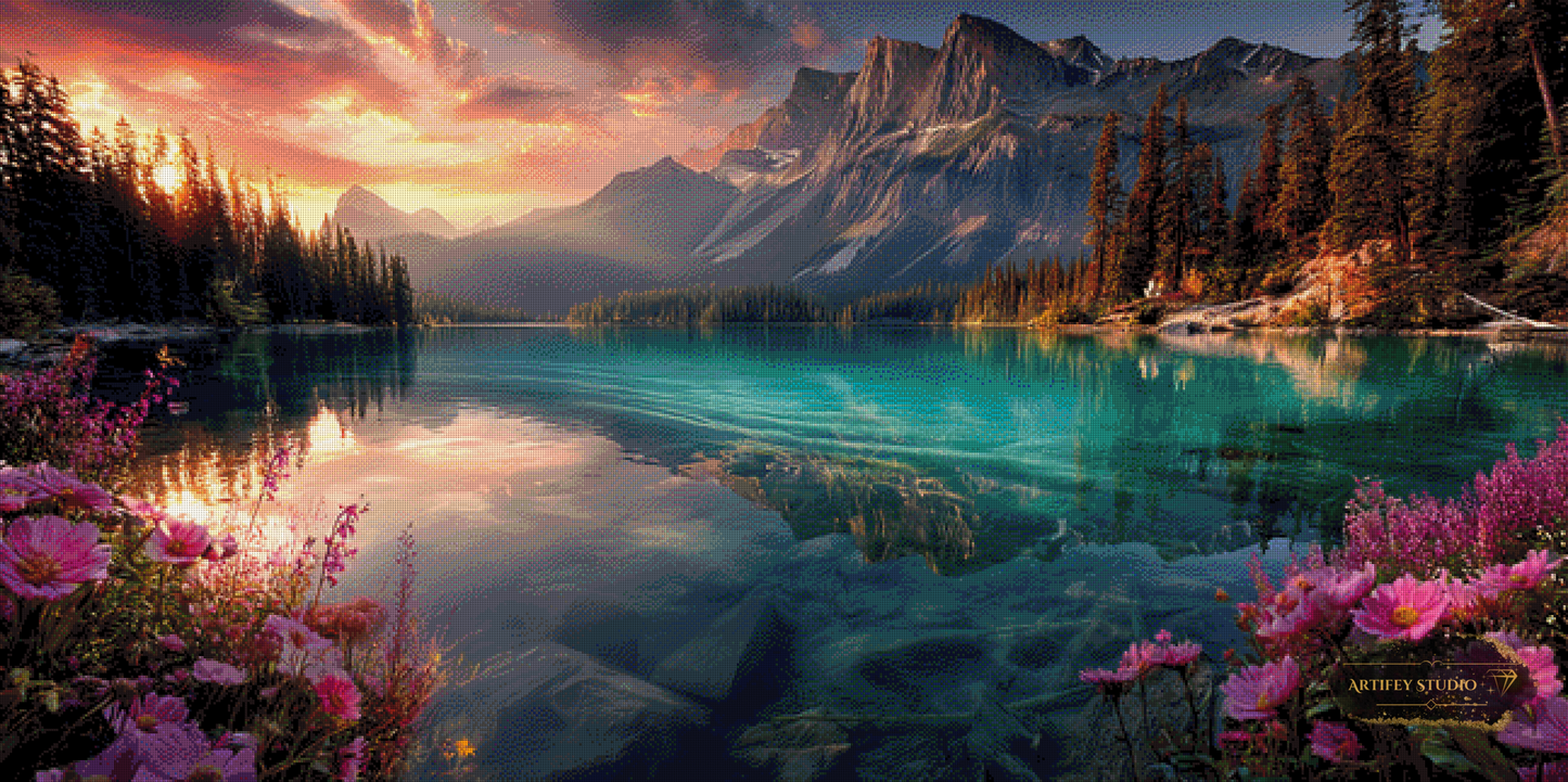 Natures vibes by Artifey 160x80 with 300 colors