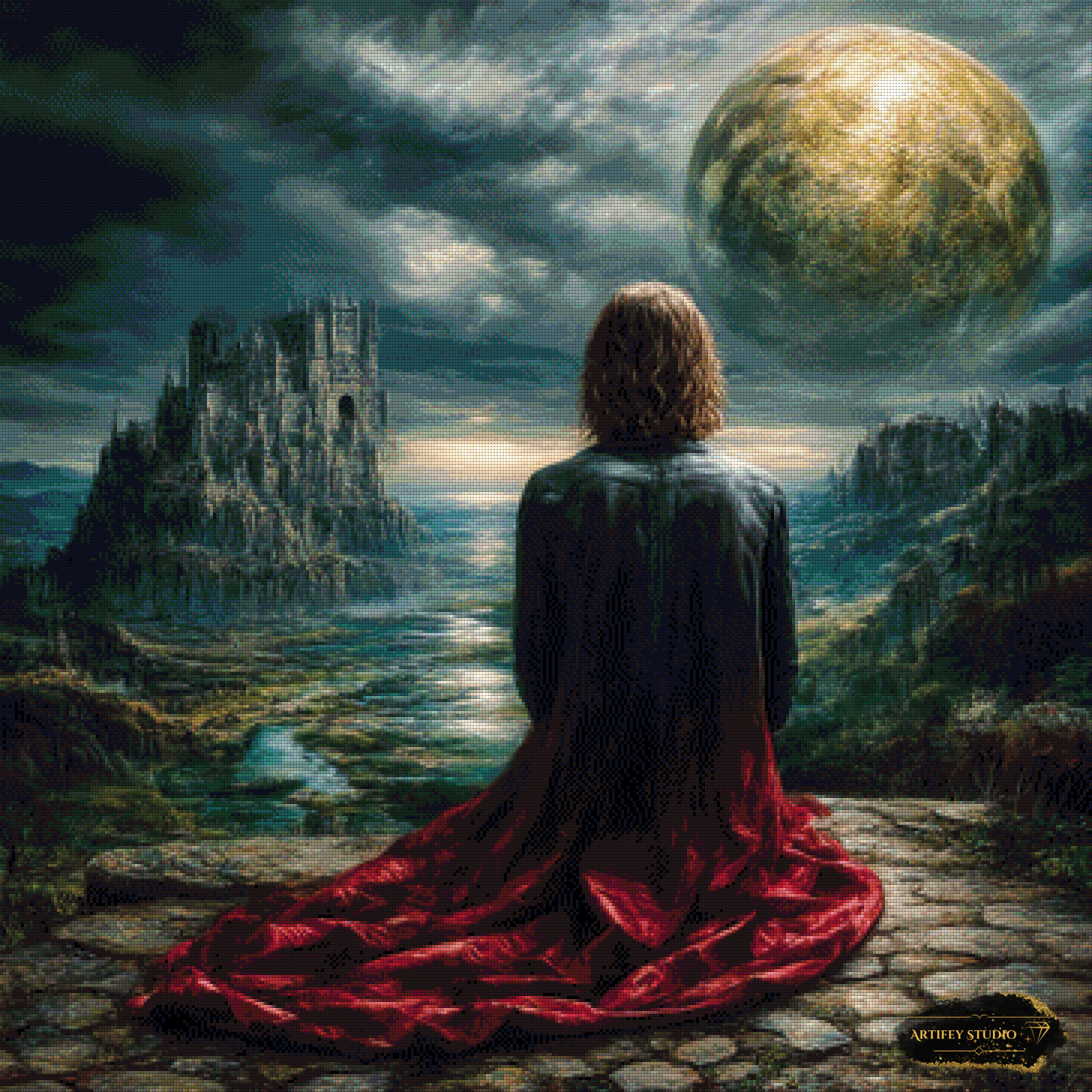 Night thoughts by Skyler 90x90 mit 180 Farben