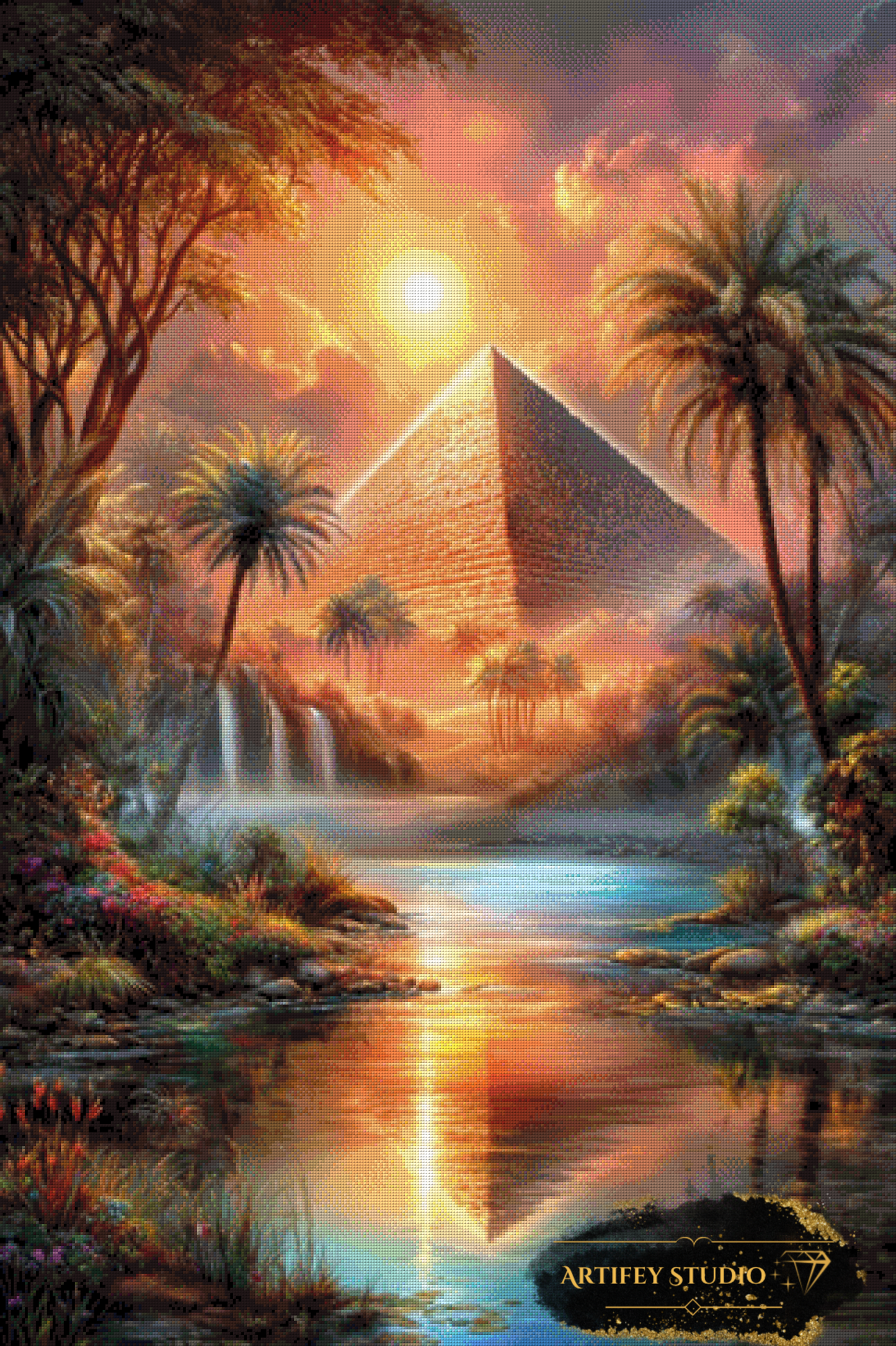 Nilzauber by LaViie 80x120 mit 260 Farben