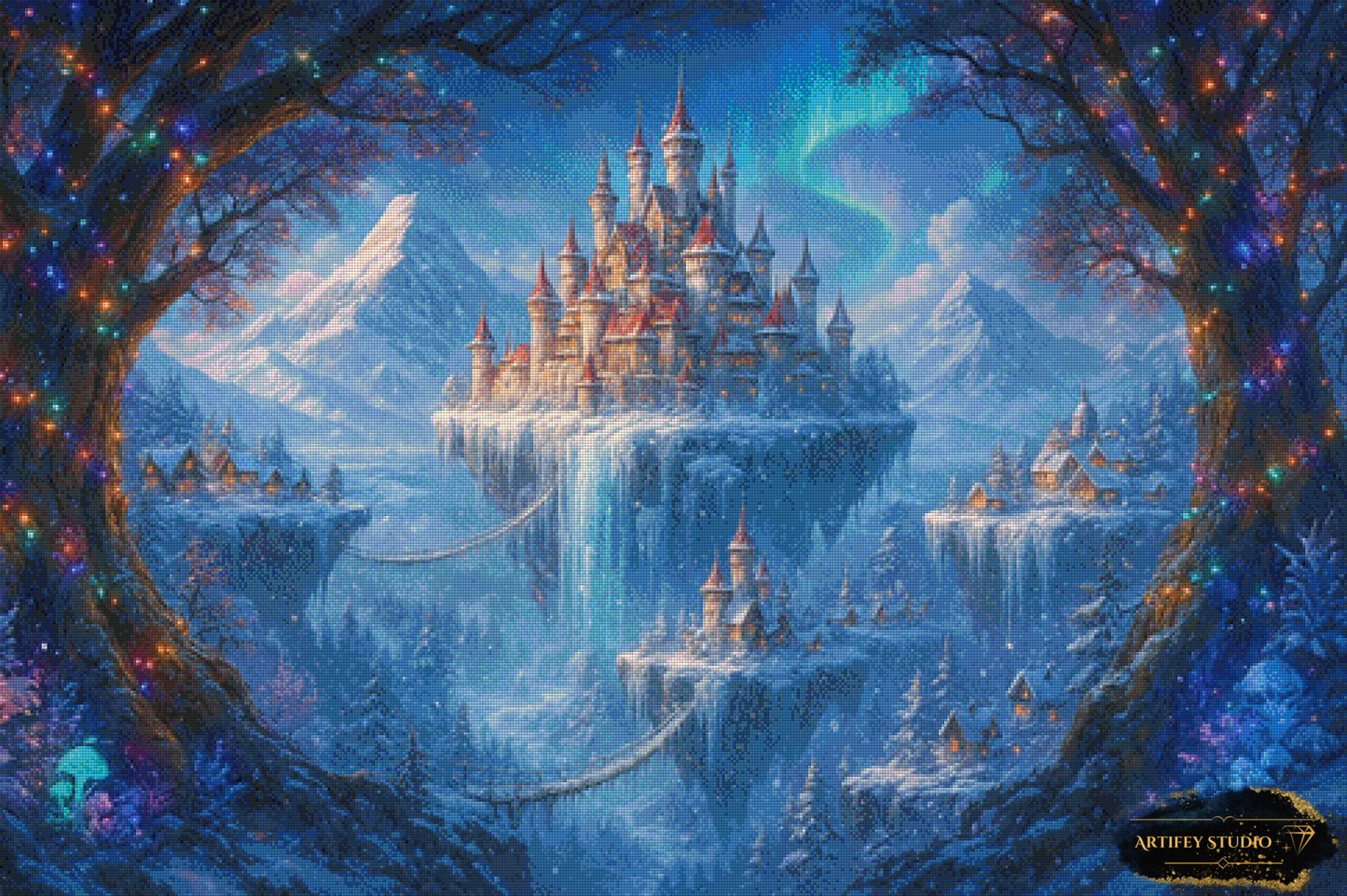 Frozen Kingdom by Morriora 120x80 mit 190 Farben