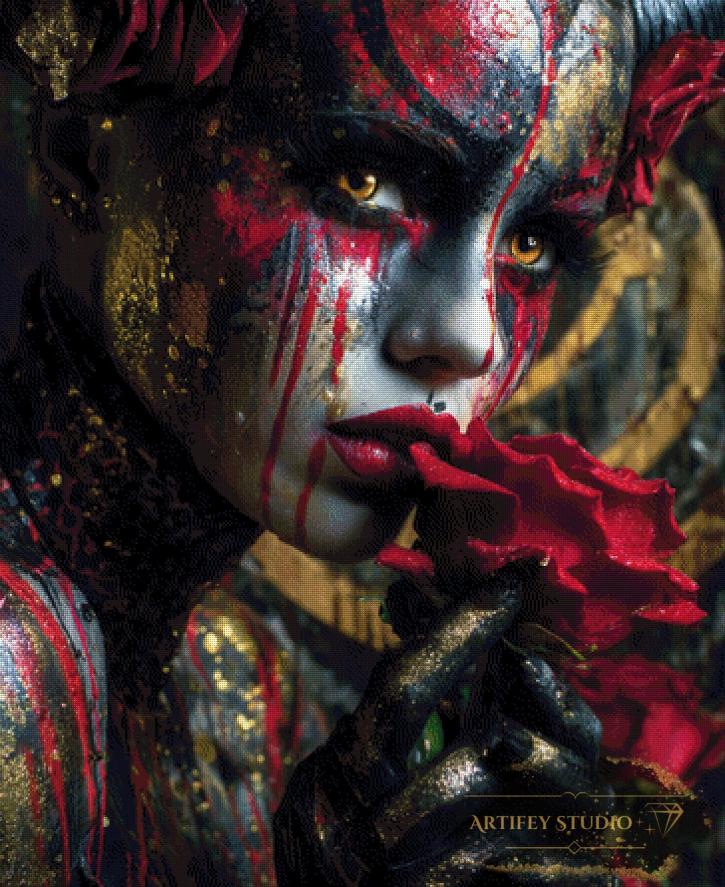 Isra by Morrigan 90x110 with 250 colors