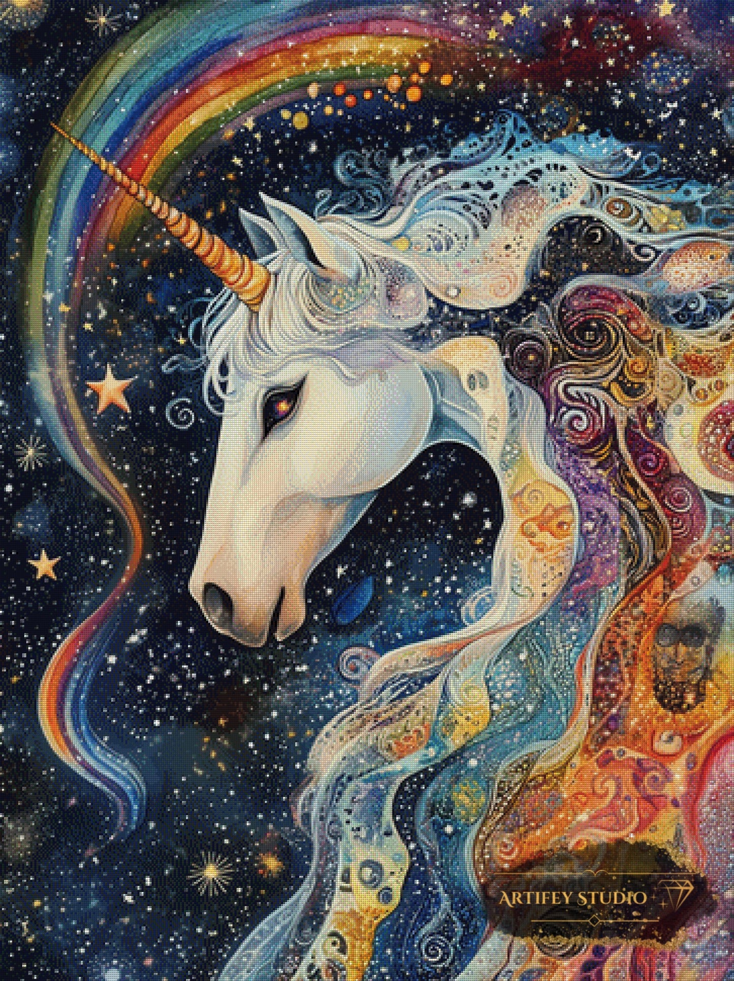 Multiversum by Salzkatze 90x120 with 300 colors