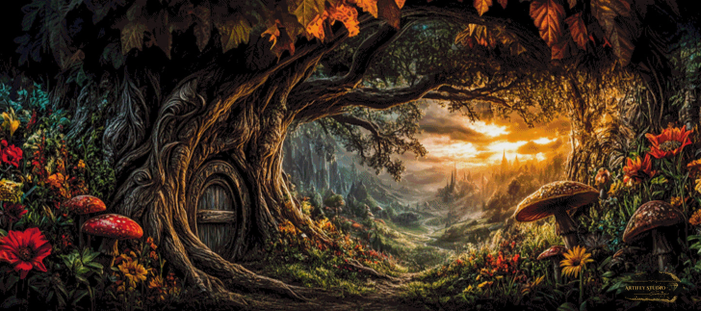 The magic forest by Skyler 80x180 mit 200 Farben