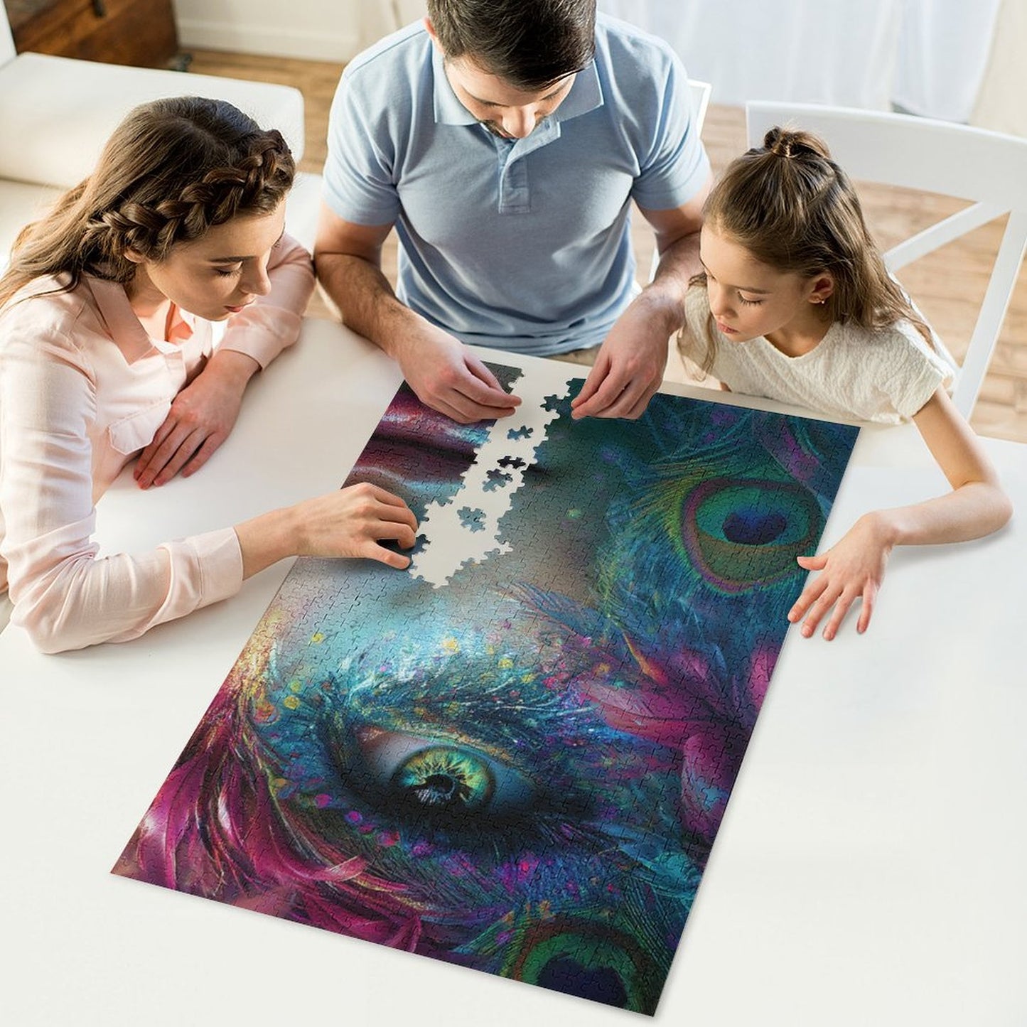 Peacock Gaze by Artifey Jigsaw Puzzles