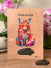 Holzpuzzle- Fuchs - Artifey Studio
