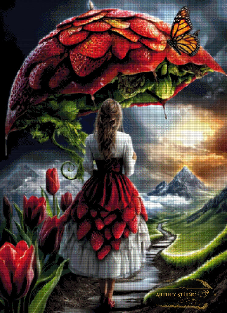 Süße Auszeit by Mirael 80x110 mit 290 Farben - Artifey Studio