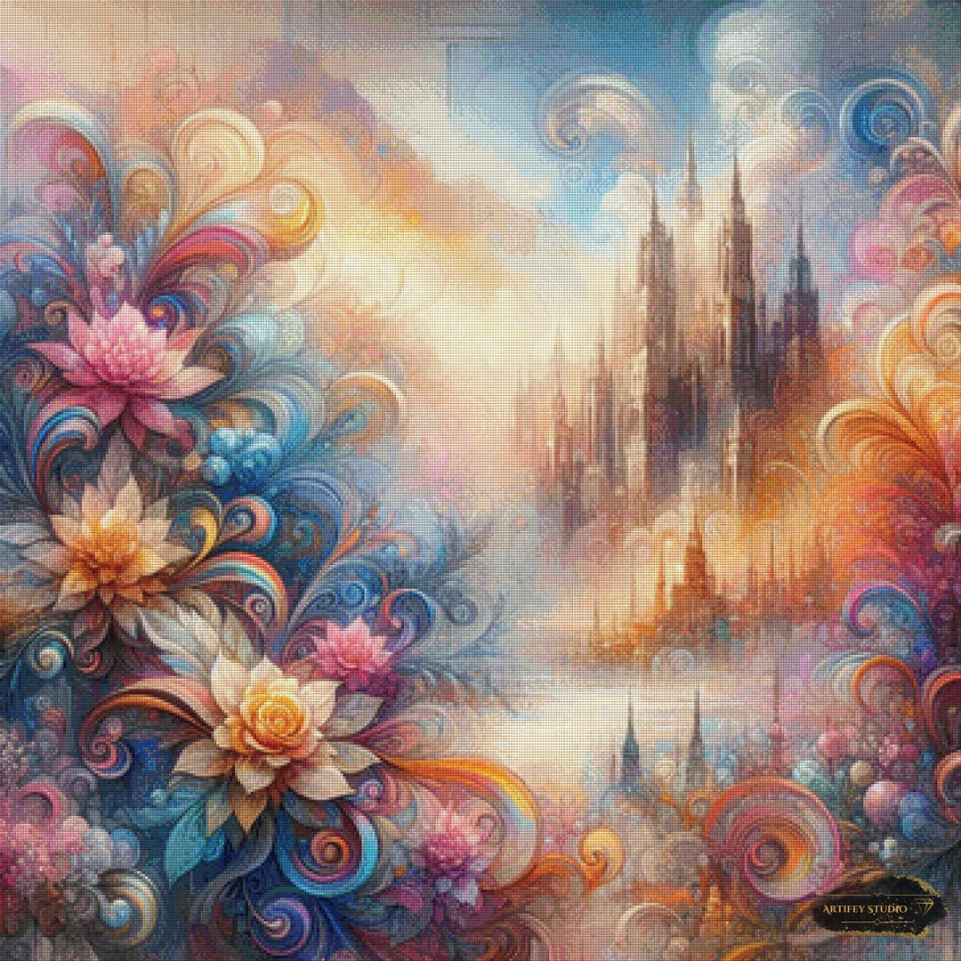 Zitadelle der Träume by Artifey 90x90 mit 260 Farben Artifey Studio