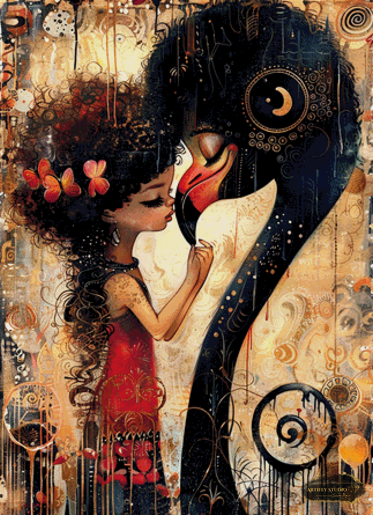 Poetische Stille by Pixxchicks 80x110 mit 200 Farben