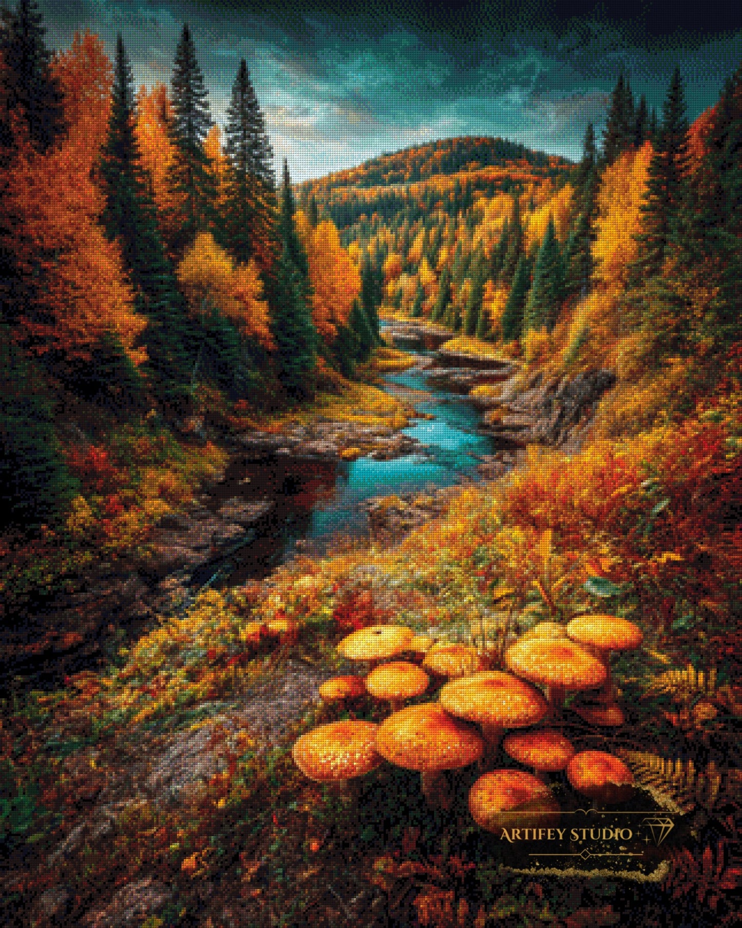 Aurelia by Skyler 80x100 mit 200 Farben