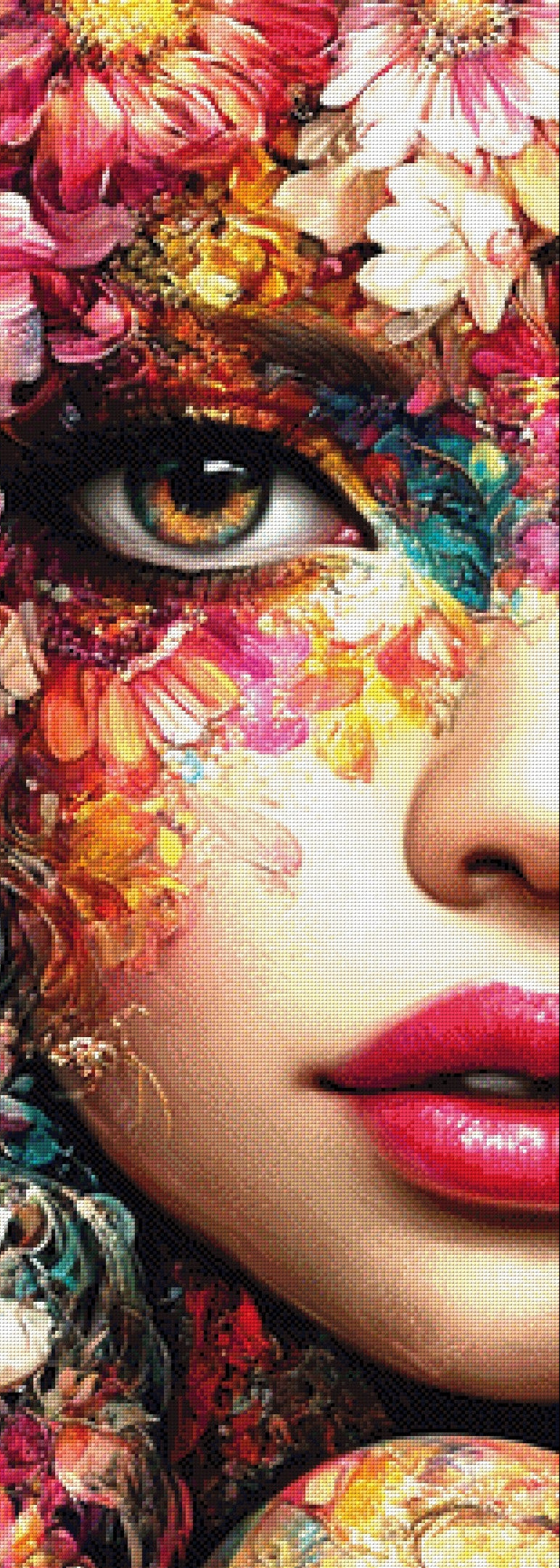 Botanische Metamorphose by Artifey 50x140 mit 320 Farben Artifey Studio