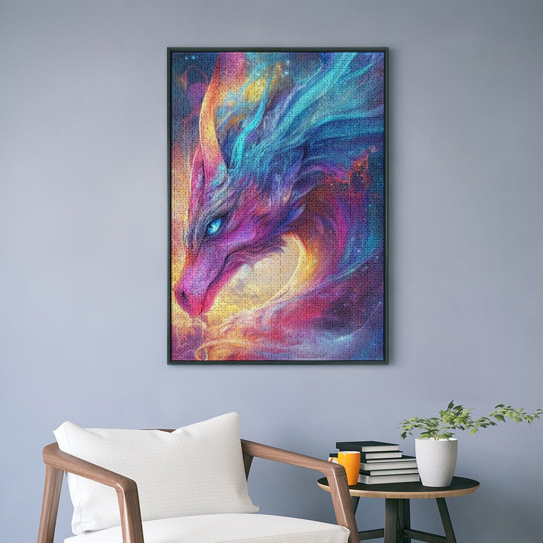 Space Dragon by Morrigan Jigsaw Puzzles - Artifey Studio