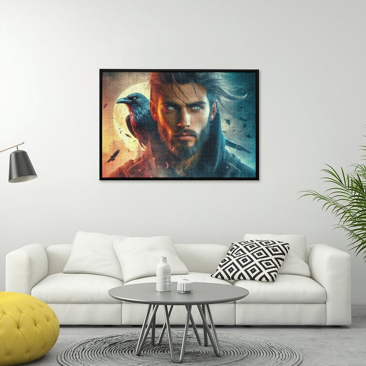 The Raven Whisperer by MAD Jigsaw Puzzles Artifey Studio