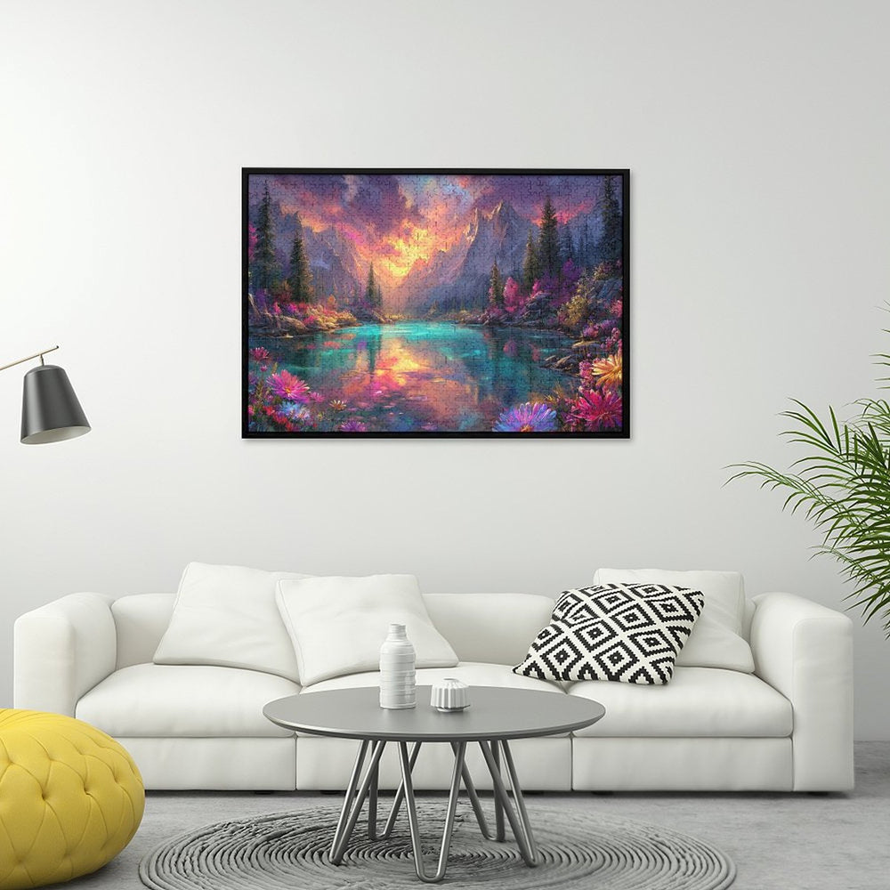 The painted silence by Artifey Jigsaw Puzzles - Artifey Studio