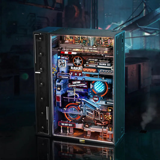 Die letzte Stadt - Murmelbahn, Modellbausatz, 3D-Puzzle