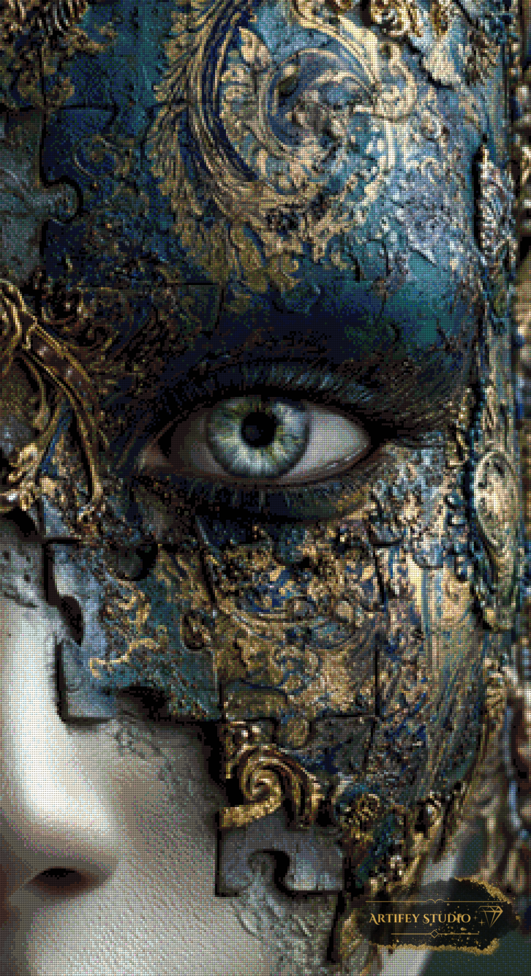 The Missing Piece by Skyler 60x110 with 140 colors