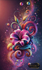 Lilienwirbel by Misses-X 90x150 mit 420 Farben