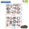 Weihnachtssticker (Aufkleber) Set - Artifey Studio