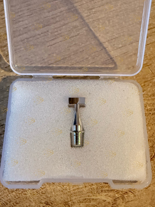 Edelstahl-Mehrfachaufsätzer (3er) mit Schraubgewinde