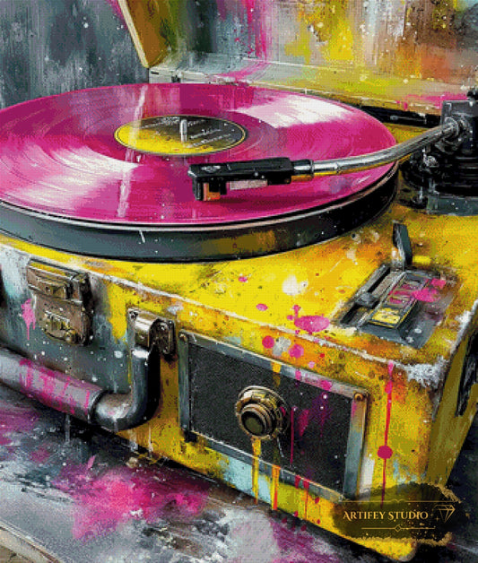 Colors of Music by Morrigan 85x100 mit 270 Farben