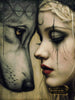 Silent Kinship by Skyler 60x80 mit 80 Farben - Artifey Studio