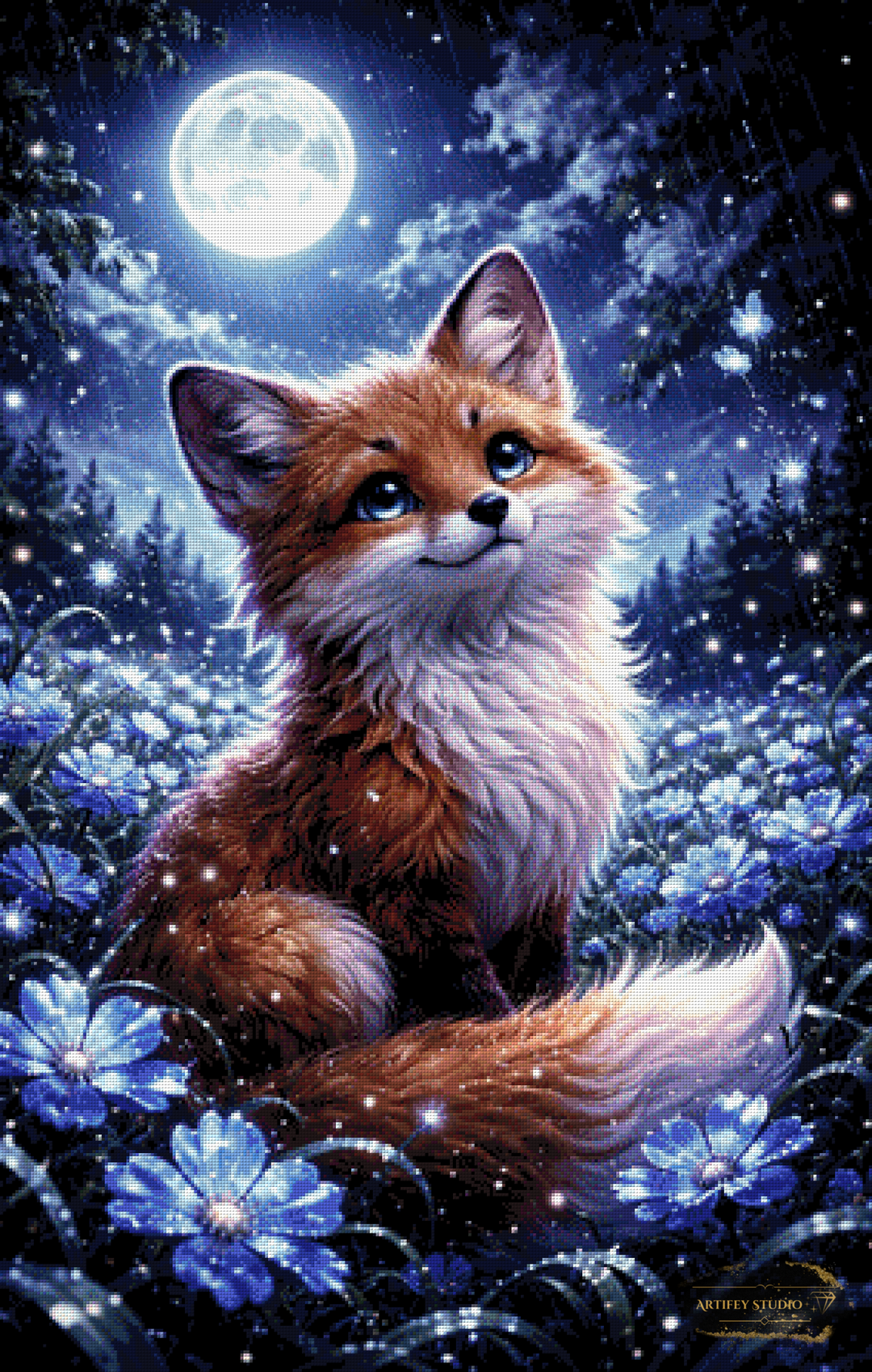 Kleiner Wächter by Daye 70x110 mit 140 Farben