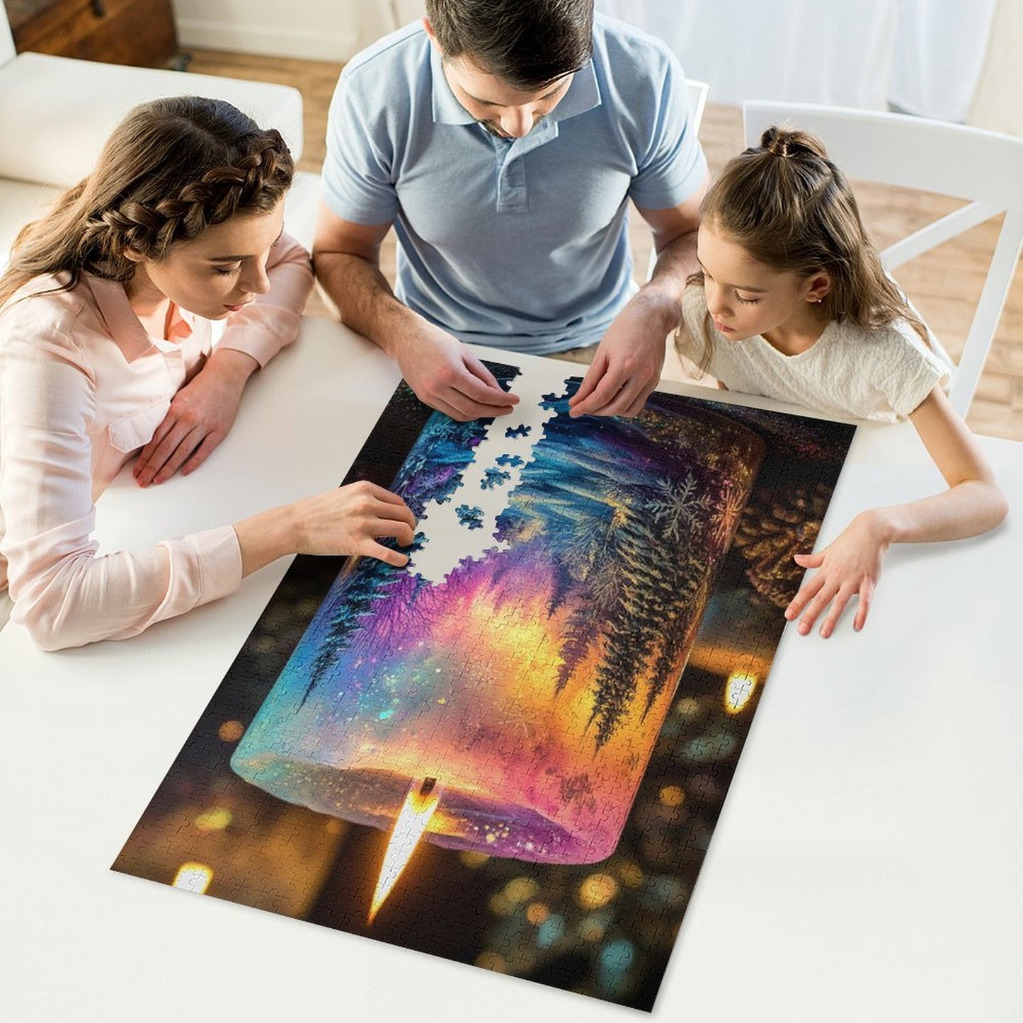 Winter Candle by Morrigan Jigsaw Puzzles