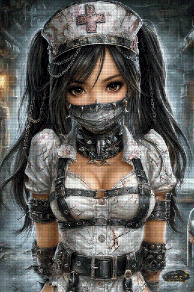 The Nurse by Lexxa 80x120 mit 140 Farben