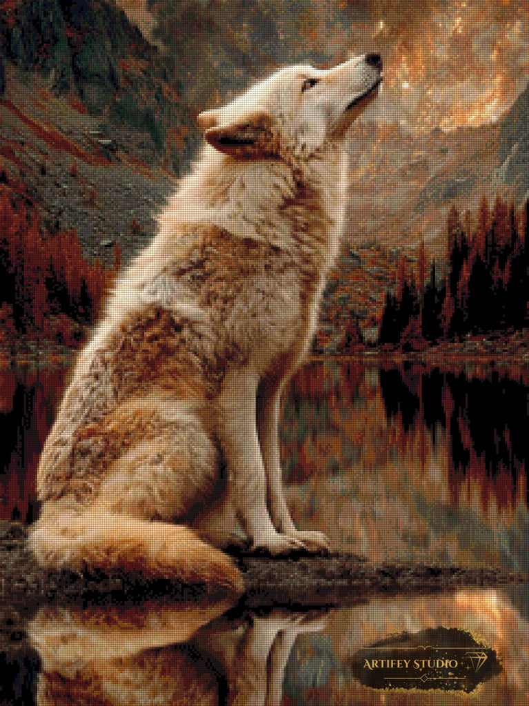 Echoes of the Wild by Skyler 60x80 mit 100 Farben - Artifey Studio