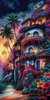 Casa Trópica II de Morrigan 80x160 con 370 colores