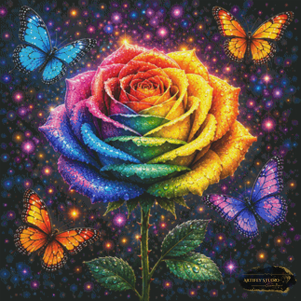 Wings of Pride by Daye 80x80 mit 300 Farben