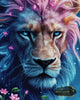 Neo the Lion by LaViie 80x100 mit 220 Farben Artifey Studio