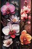 Flowers by Kaida 80x120 mit 250 Farben - Artifey Studio
