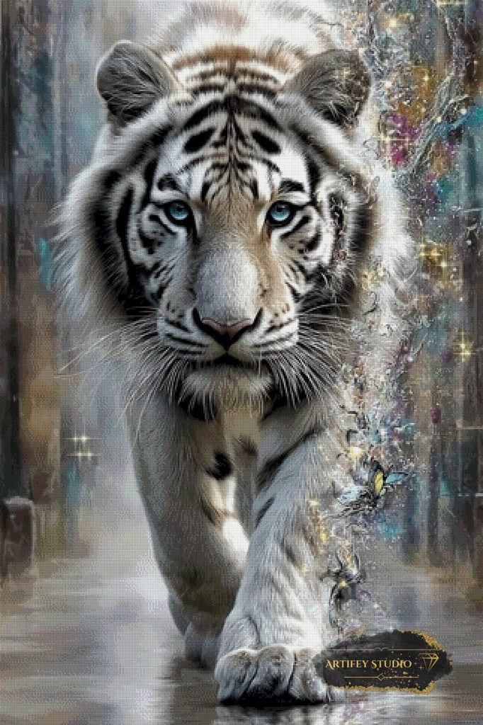 Crystal Spirit by Morrigan 80x120 mit 130 Farben - Artifey Studio