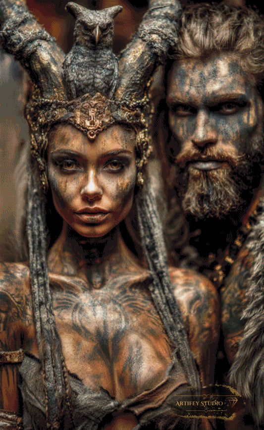 Valkyrie´s Warrior by Morrigan 80x140 mit 140 Farben