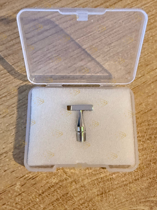 Edelstahl-Mehrfachaufsätzer (6er) mit Schraubgewinde