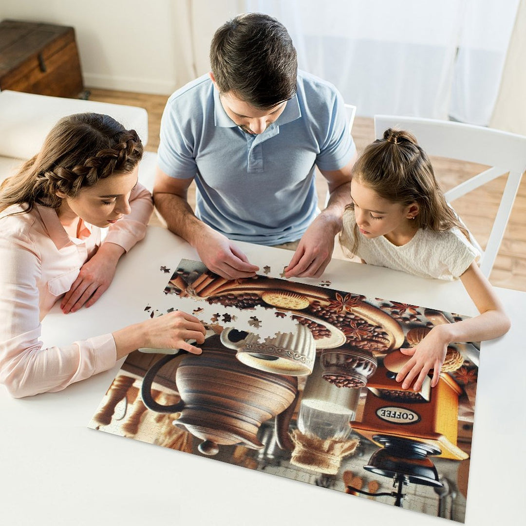 Coffee time by Diynamite Jigsaw Puzzles - Artifey Studio