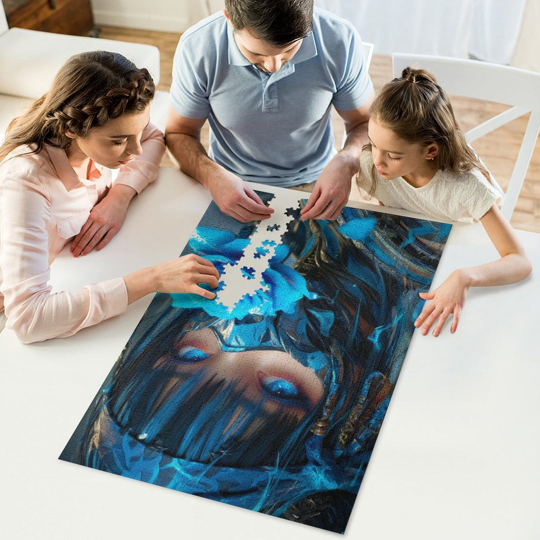 Blue Soul by Mirael Jigsaw Puzzles - Artifey Studio