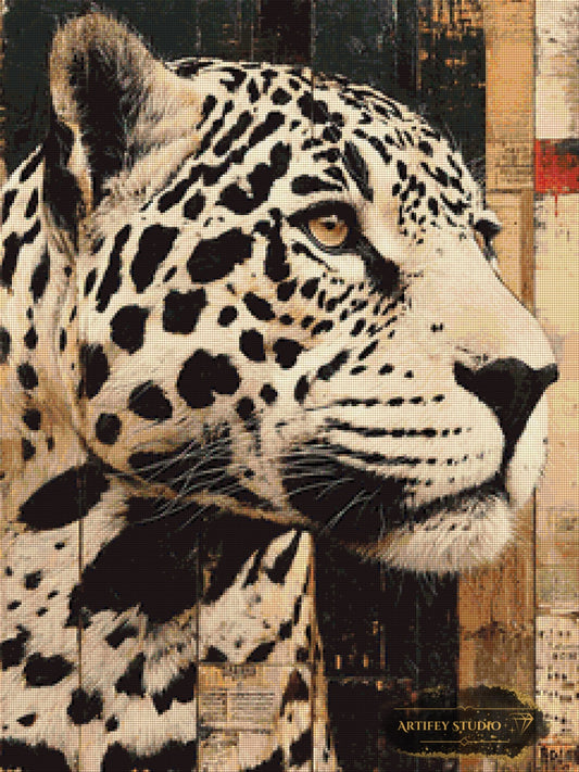 The Whisper of the Leopard II by Morrigan 60x80 mit 95 Farben