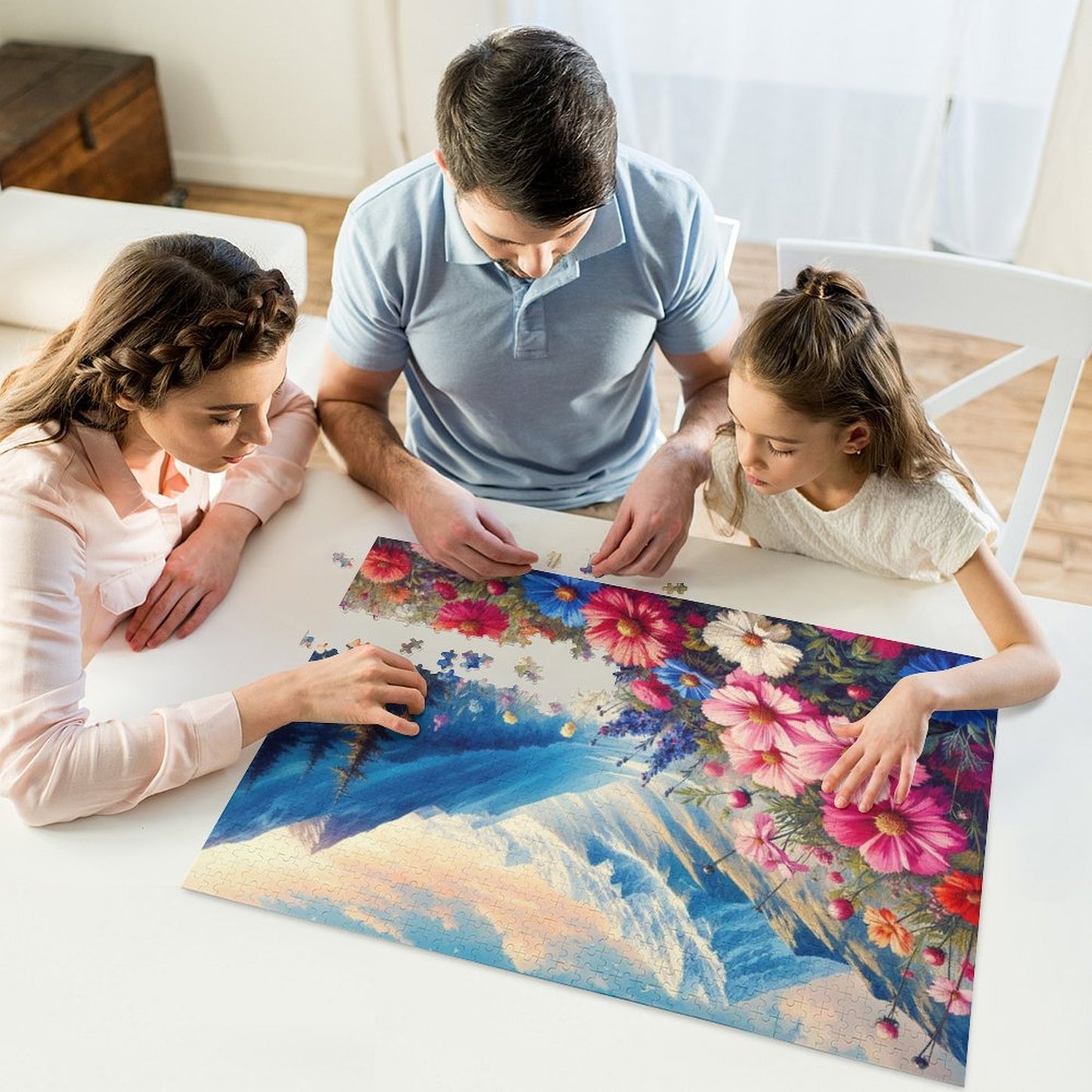 Mountain Poetry by Artifey 1000-Piece Wooden Jigsaw Puzzles (Horizontal)