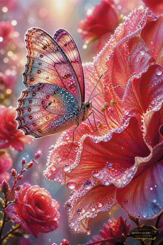 Wings Full of Poetry by Daye 80x120 with 260 colors